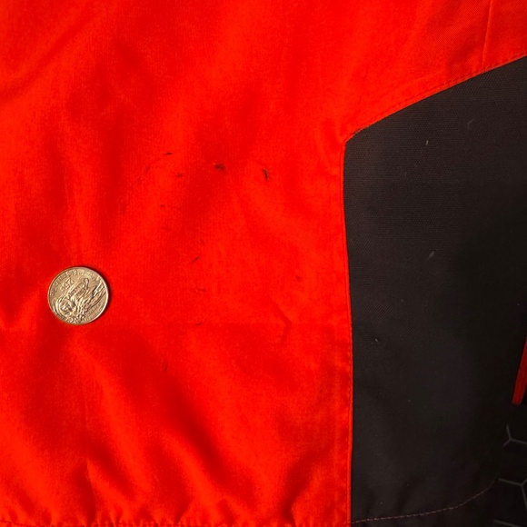 Women’s Switch Cargo Insulated Ski Pants – Small, Neon Coral - Picture 5 of 6